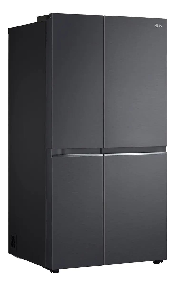 Refrigerador LG Side By Side VS28bt 28 pés cúbicos, cor preta fosca