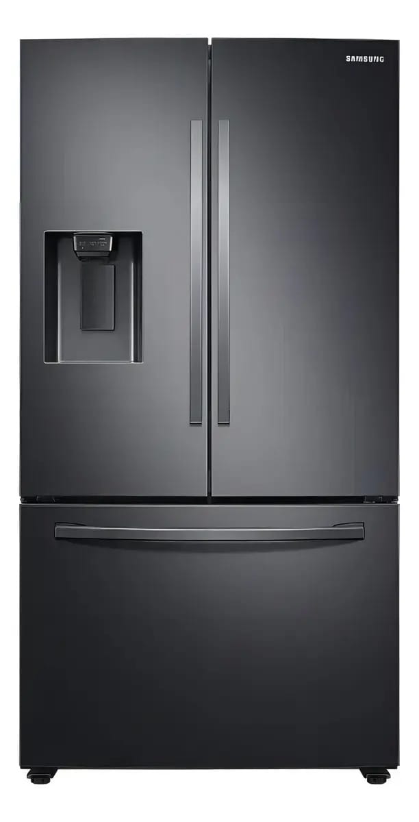 Refrigerador inversor sem gelo Samsung French Door RF27T5201 preto com freezer 765L