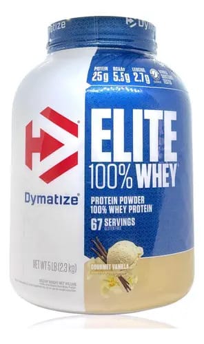Whey Protein Elite Dymatize 2,3kg Baunilha Gourmet