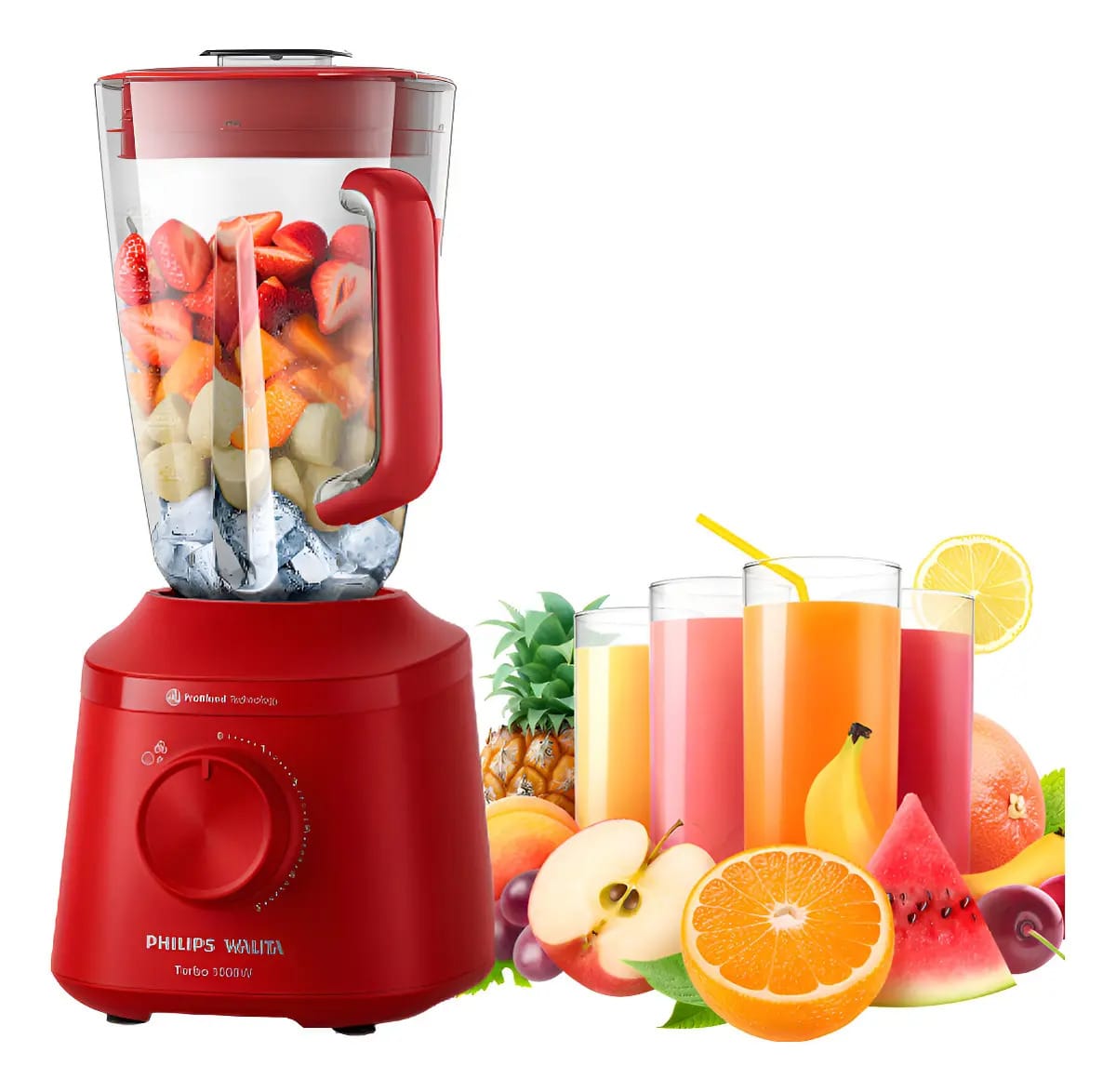 Philips Walita Philips Walita Daily 1000W 220V Vermelho