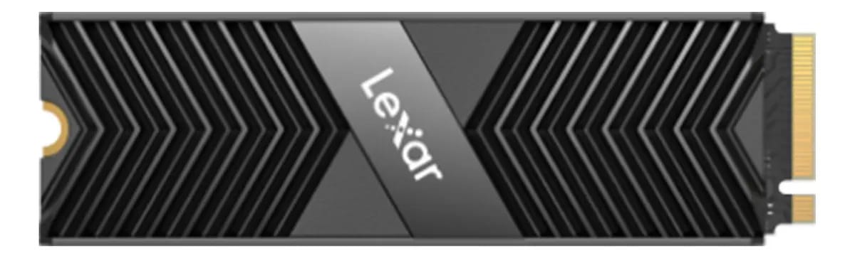 SSD M.2 1TB Lexar NM800 Pro 2280 NVMe Gen4x4 Leitura 7500MB/s Preto
