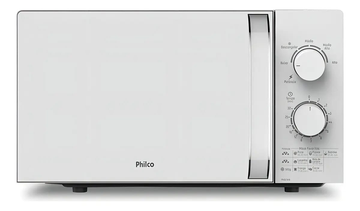 Micro-ondas Philco PMO23MB branco 20L
