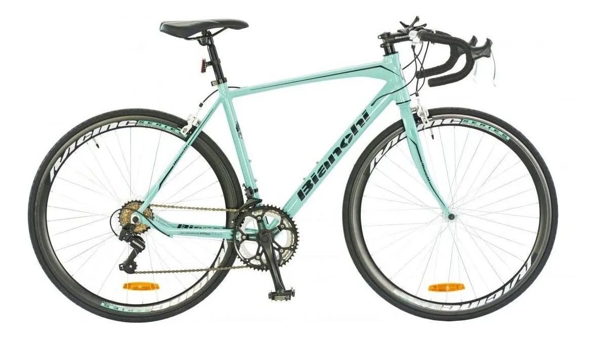 Tamanho de moldura única Bianchi Corsa Color Celeste Bianchi