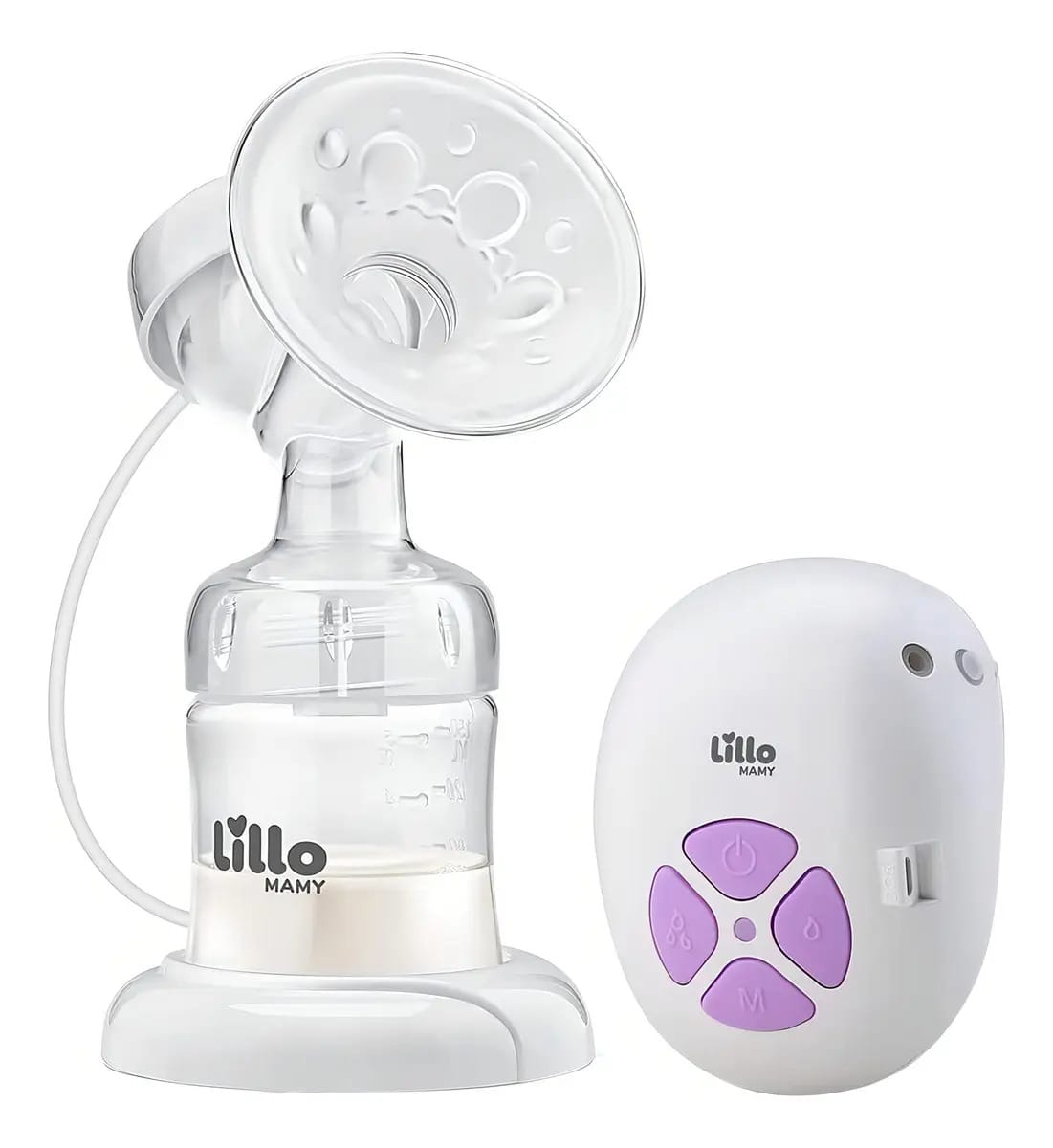 Extrator Leite Materno Elétrico 150ml Massageador Mamy Lillo