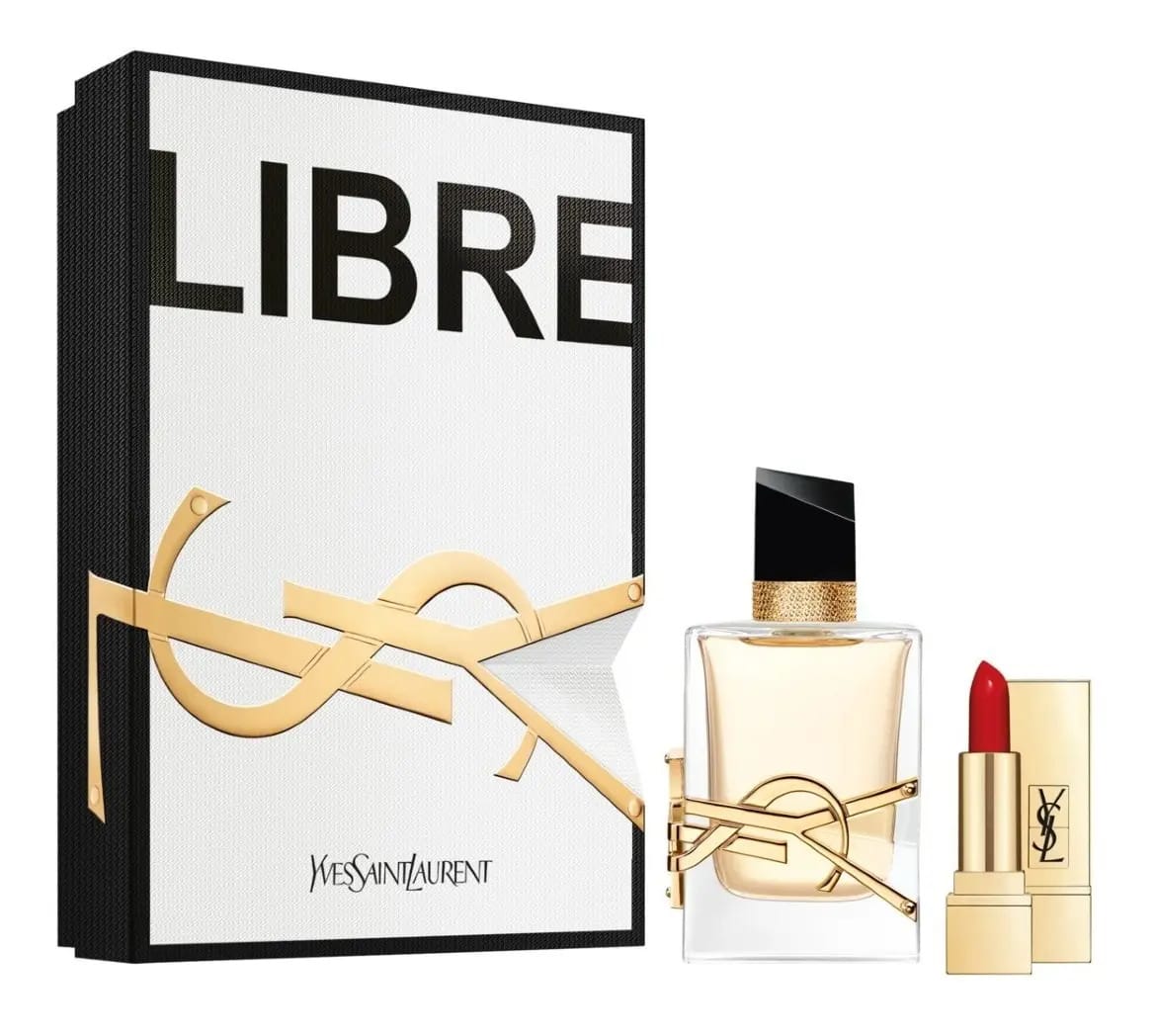 Conjunto de perfumes femininos Ysl Libre Edp 50ml