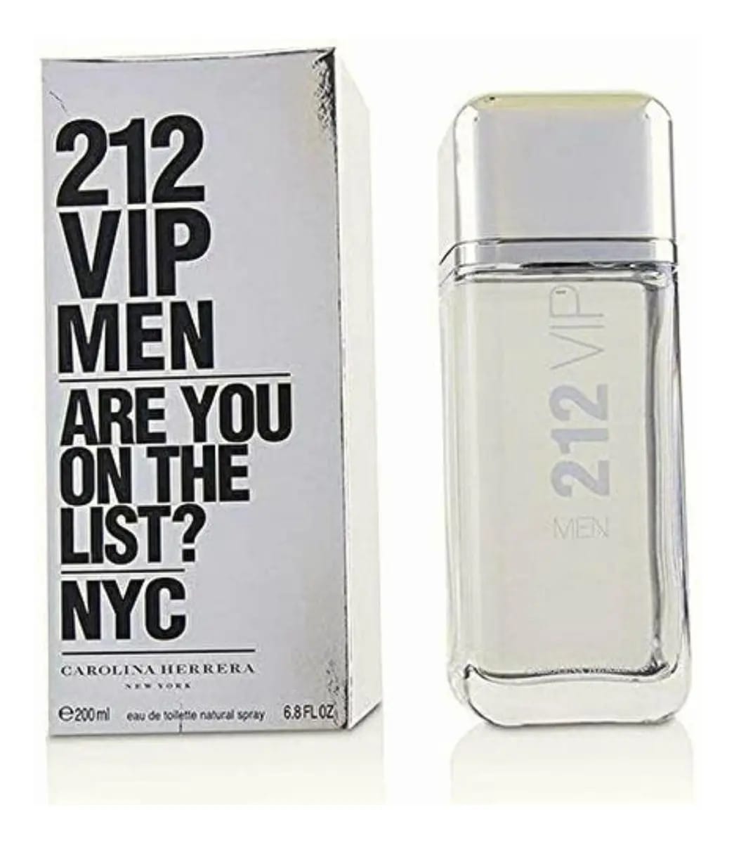 Spray VIP Carolina Herrera 212, 6,75 onças