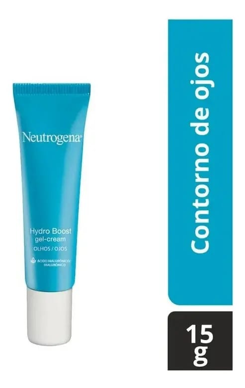 Creme para contorno de olhos Neutrogena Hydro Boost Ácido hialurônico Hora de aplicação Dia/Noite Tipo de pele normal
