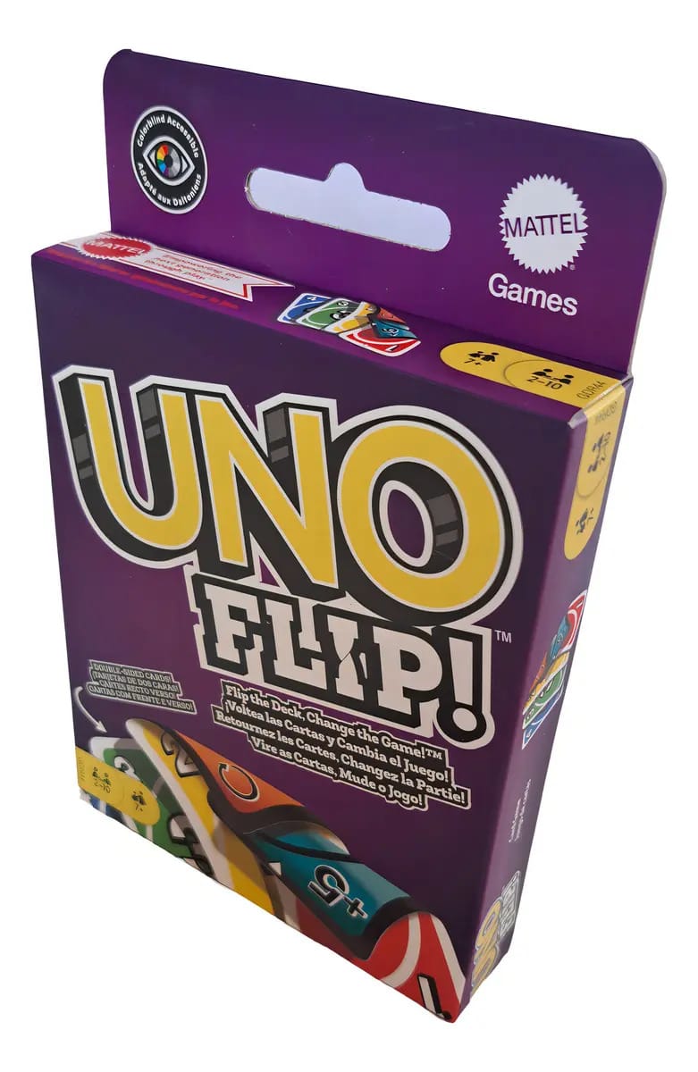 Uno Flip Jogo De Cartas Mattel Gdr44