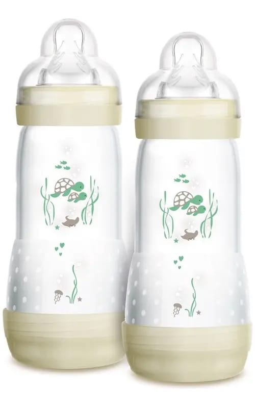 Mamadeira Mam Easy Start 320ml Embalagem Dupla Menino Neutra
