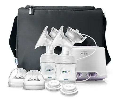 Bomba de leite elétrica dupla Avent Philips para bebês
