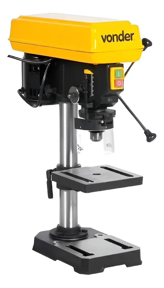 Furadeira De Bancada Industrial 13mm Vonder Fbv013 Com