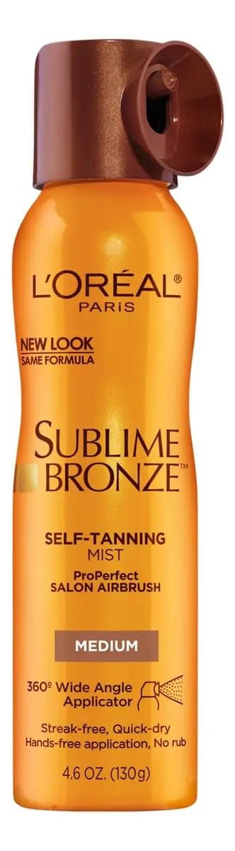 Névoa De Bronzeamento Loreal Paris Sublime Bronze, Bronceado