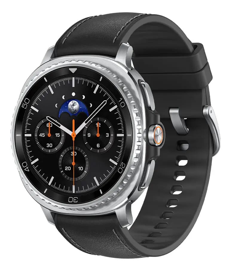 Samsung Galaxy Watch8 Classic Smartwatch 46mm LTE, Galaxy AI, Tela em Cristal de Safira Preto