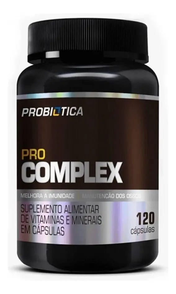 Multivitaminico Pro Complex 120 Caps Probiotica O Melhor