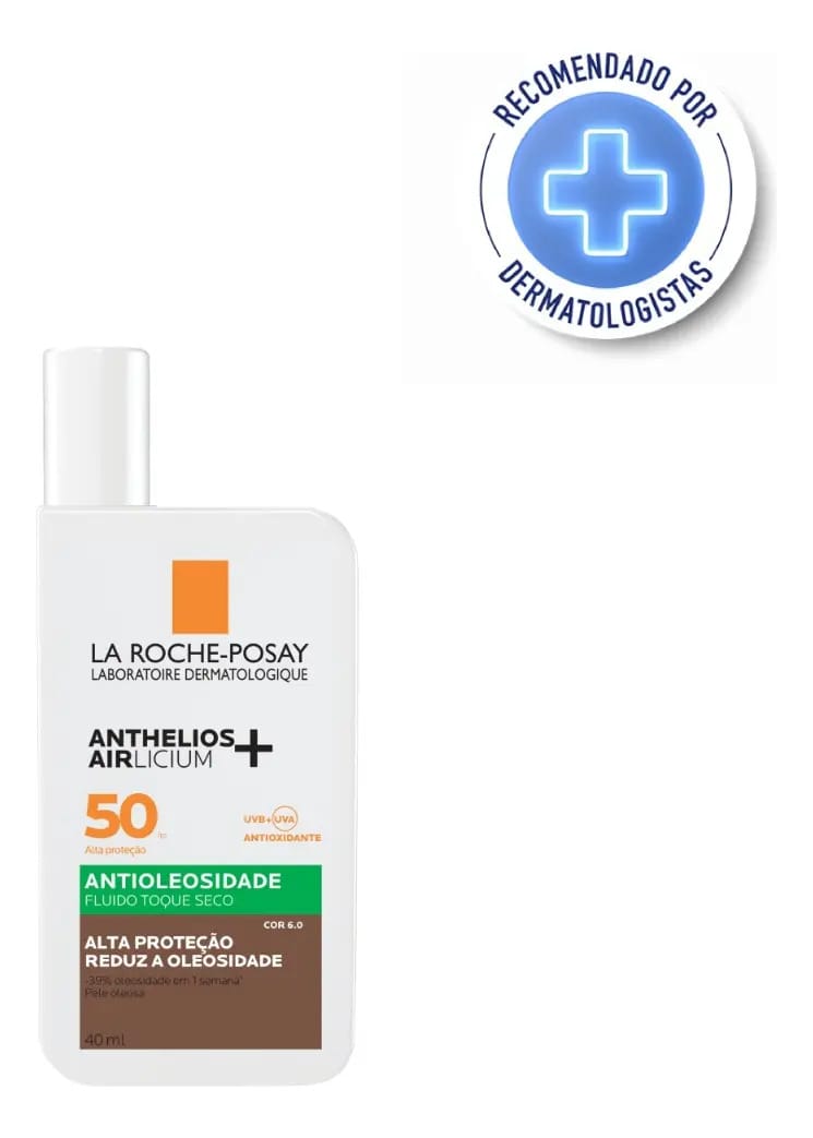 La Roche-posay Anthelios Airlicium+ Fluido Fps50 Cor 6.0 40g