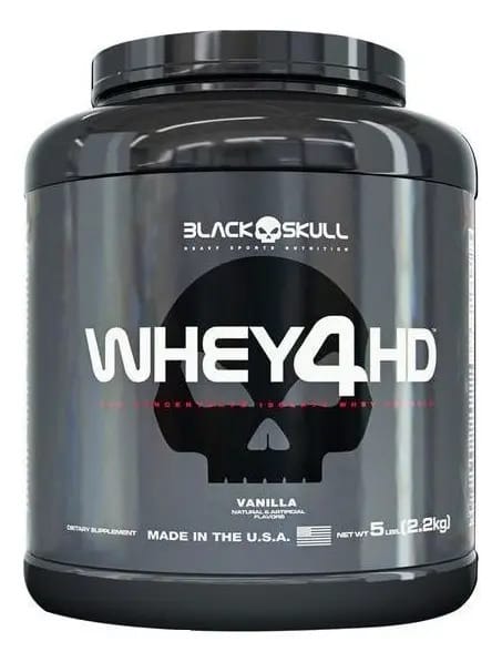Whey Hd 2,2kg Vanilla - Black Skull