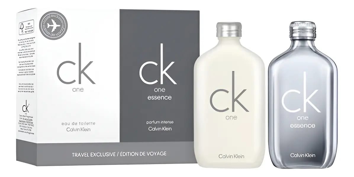 Conjunto unissex Calvin Klein Ck One 50ml+ck One Essence 50ml Edt