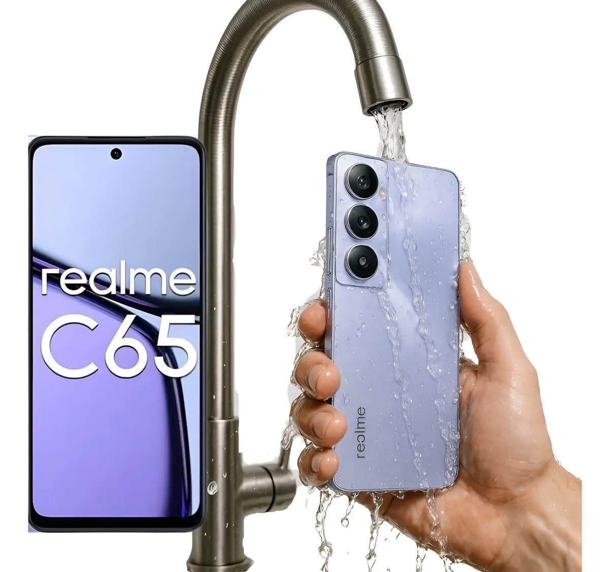 Celular Realme C65 Nfc 256gb 8gb Ram - Resistente A Água Cor Lilás
