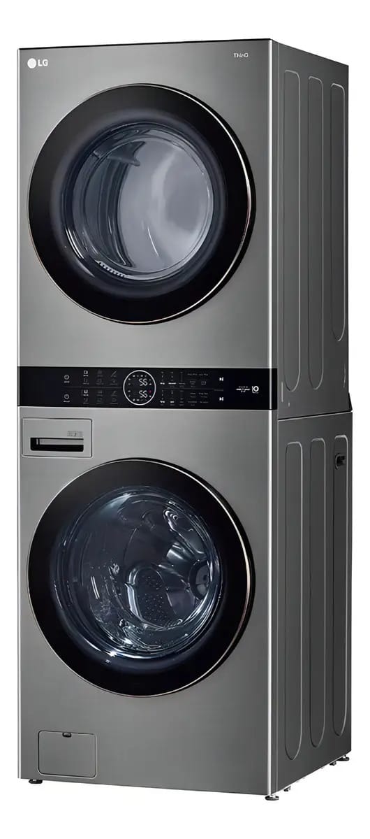 Máquina de lavar automática LG - cinza