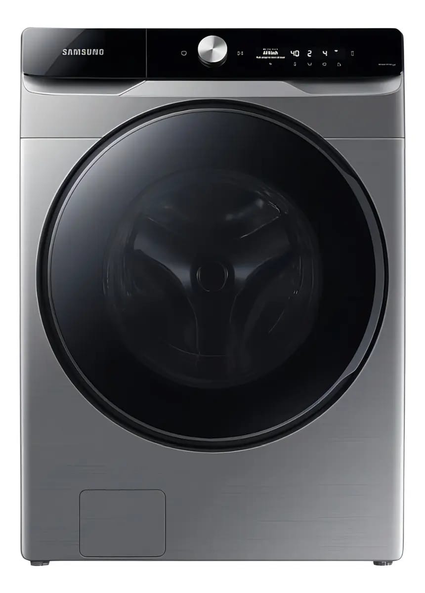 Lavadora-secadora automática Samsung WD22T6500 prata 22kg