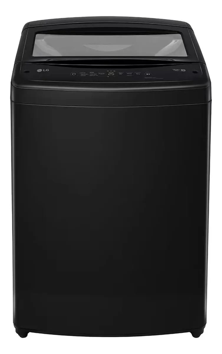 Lavadora de carga superior LG WT16OBVTB 16kg Turbodrum Top Load Onyx Black Black