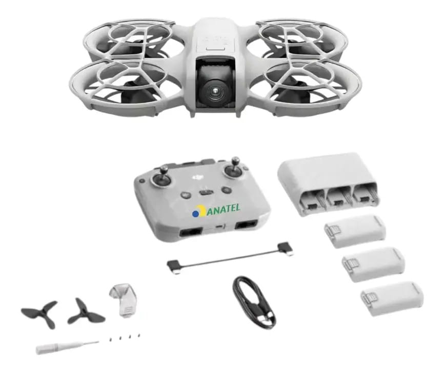 Drone Dji Neo Fly More Combo Br Cinza
