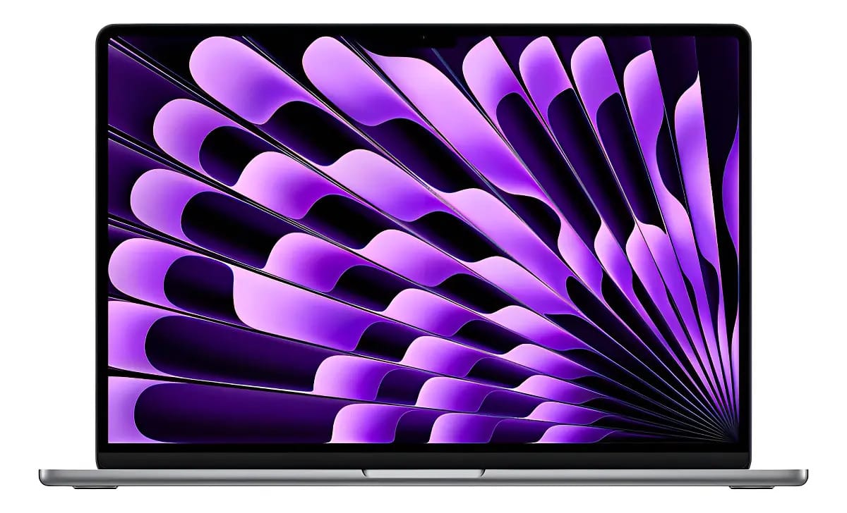 Apple MacBook Air M2 15 pulgadas Space gray 15" 8GB de Ram