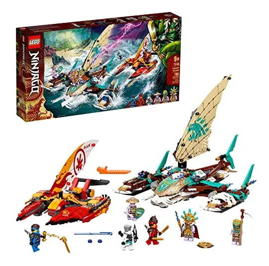 Lego, Ninjago. Batalha marítima de catamarã (71748)