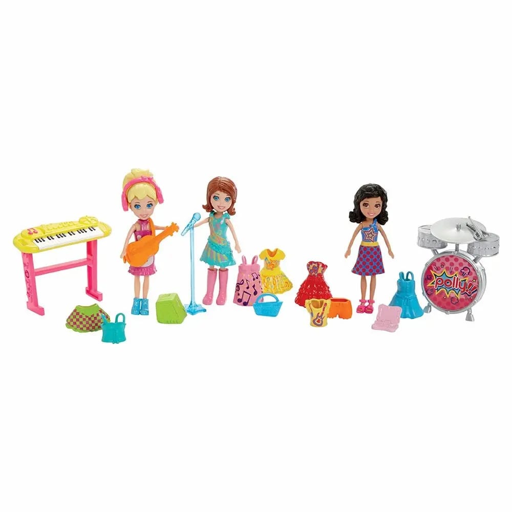 Polly Pocket - Festa Rock - Mattel Djb22