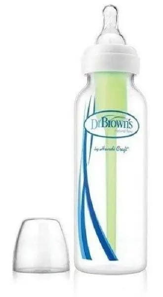 Mamadeira Vidro Dr. Browns 250 Ml Boca Estreita 01 Un