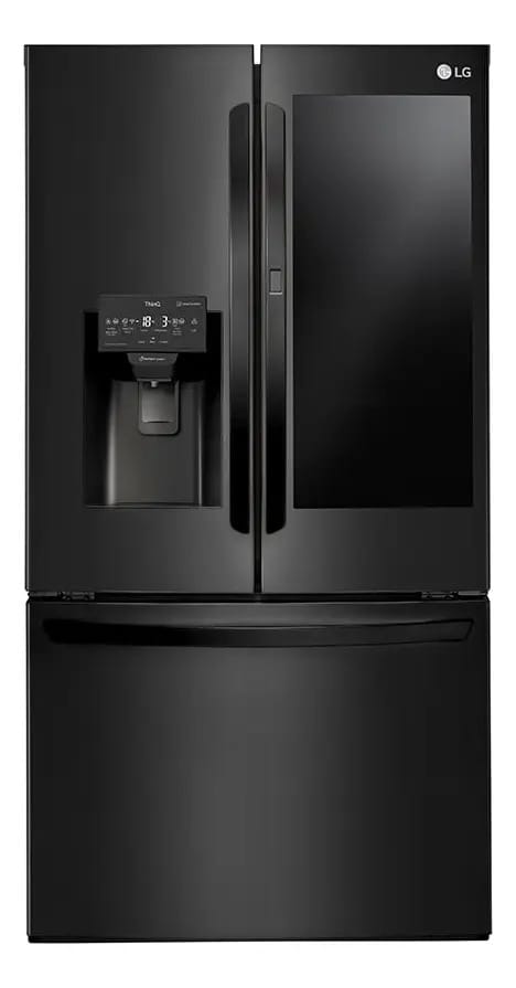 Geladeira Smart LG Inverter French Door Instaview Door-in-do Black Inox