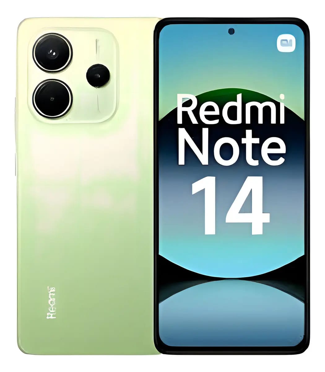 Xiaomi Redmi Note 14 4g 256gb/8gb Ram Cor Verde-claro