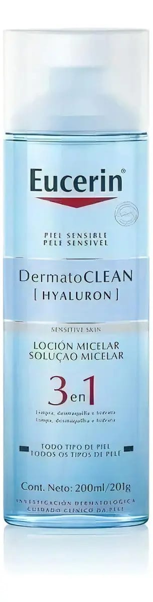 Eucerin Dermatoclean Loção Micelar 3 Em 1 200 Ml