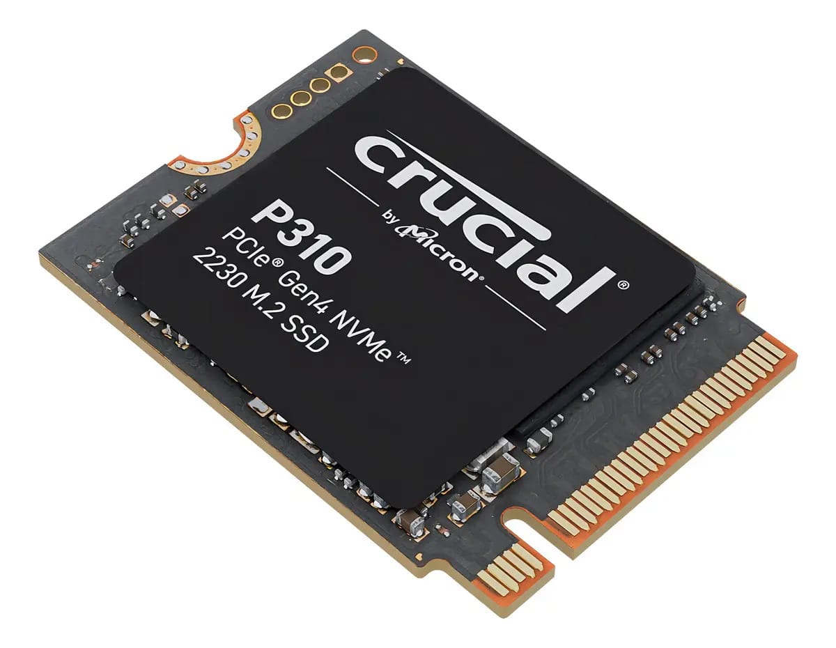 Crucial P310 2tb Ssd M2 Rog Ally Steam Deck 7100mbs Preto