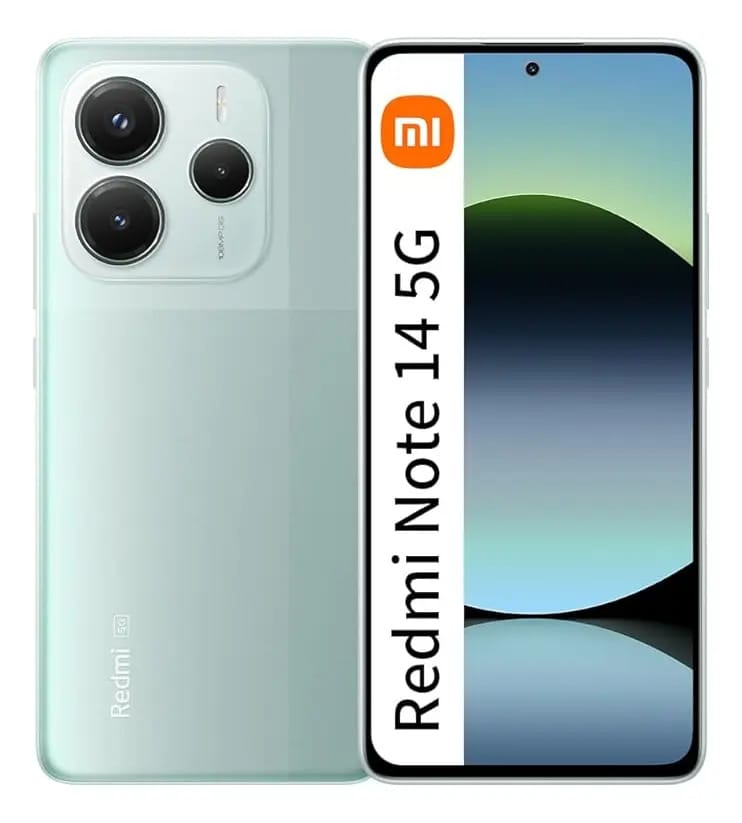 Redmi Note 14 5g 512gb De Armazenamiento 12gb De Ram, Nfc, tela 6.67" 1080 x 2400 pixels Amoled 120hz, câmera 108mp, 5110mah,