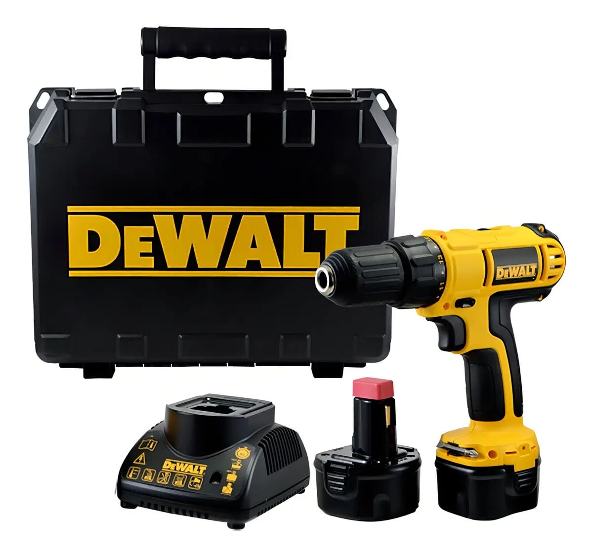 Furadeira/furadeira sem fio Dewalt Nicar DWC709K2-B3 9.6v