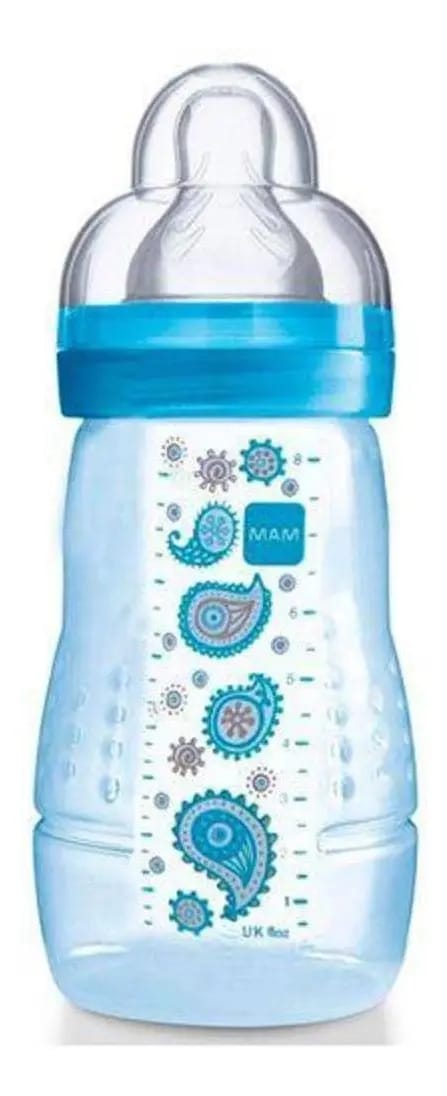 Mamadeira Fashion Bottle Boys 220ml Mam