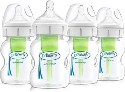 Garrafas de 5 onças Dr Browns Options, 4 peças