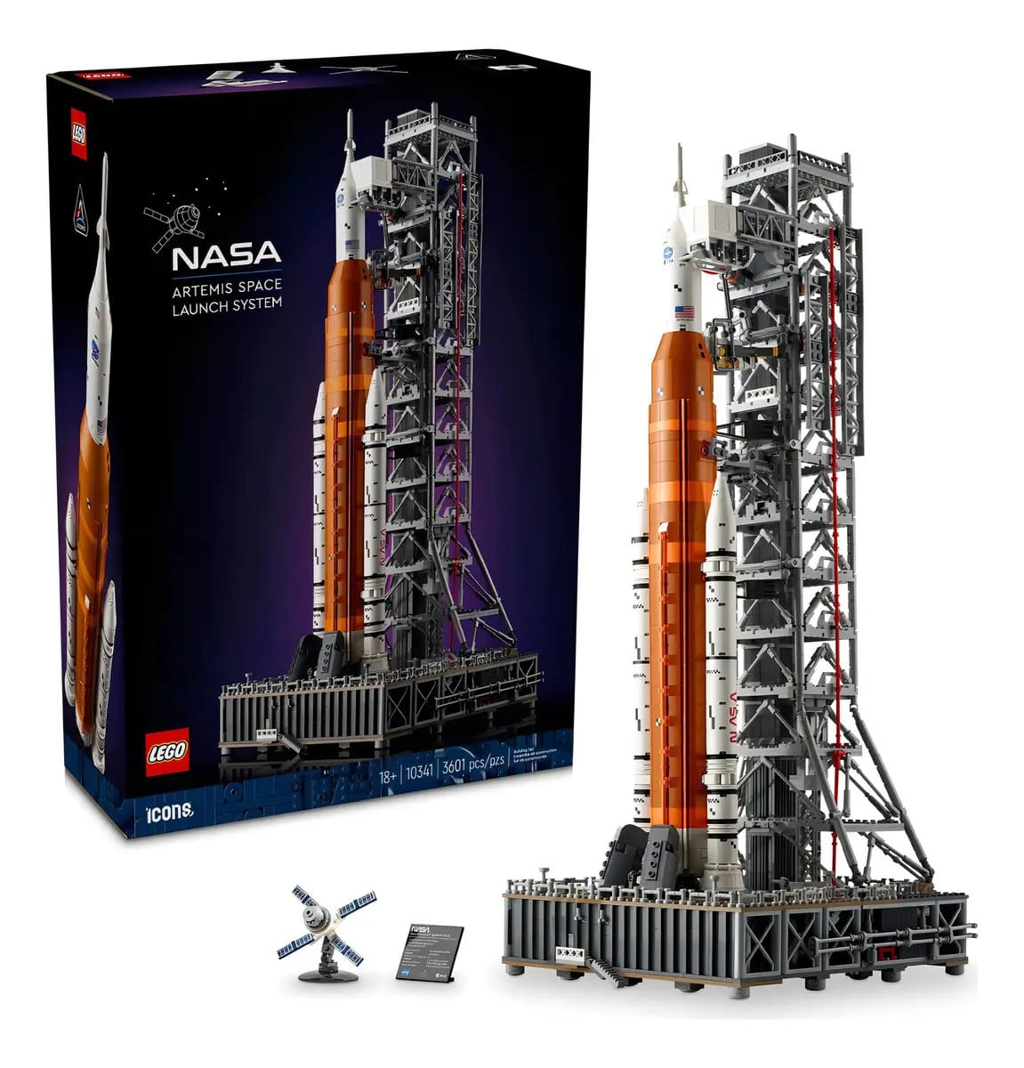 Lego Icons Nasa Artemis Launch System 10341 3601 Pçs