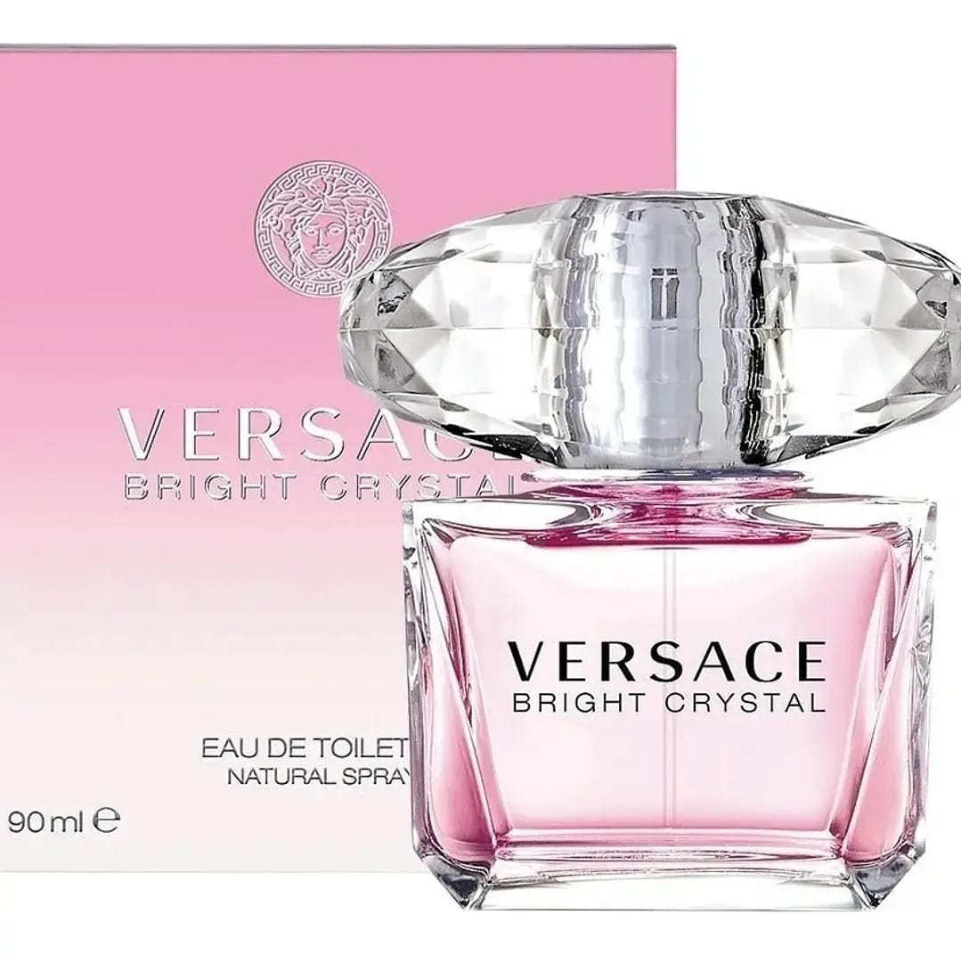 Versace Bright Crystal Edt 90 ml para mulheres 100%