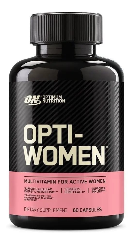 Suplemento en cápsula Optimum Nutrition Vitaminas de Opti-Women de 60 un