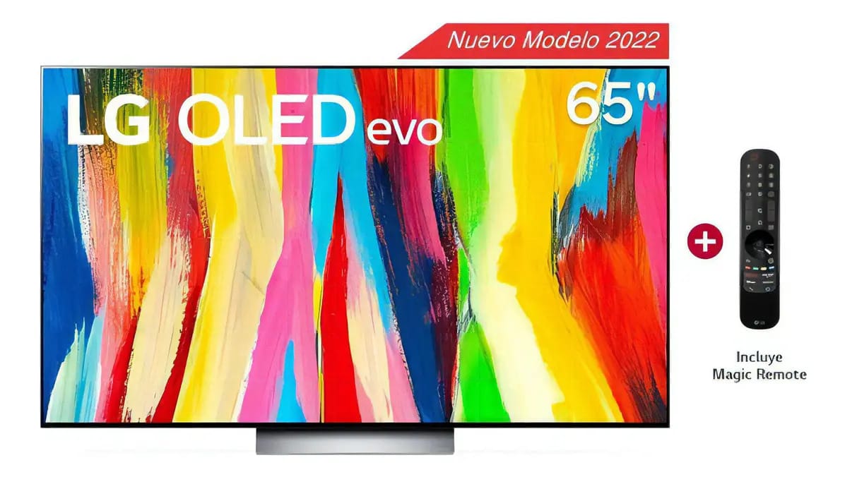 Televisor LG Oled 65 4K Smart Thinq Ai OLED65C2PSA (2022)