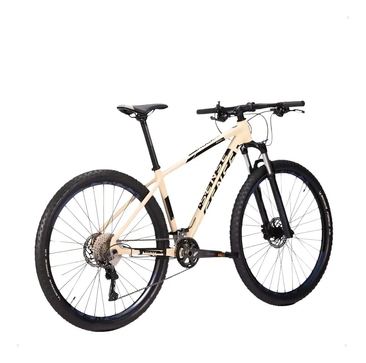 Bicicleta Aro 29 Sense Rock Evo Ano 2023 Cor Creme/preto