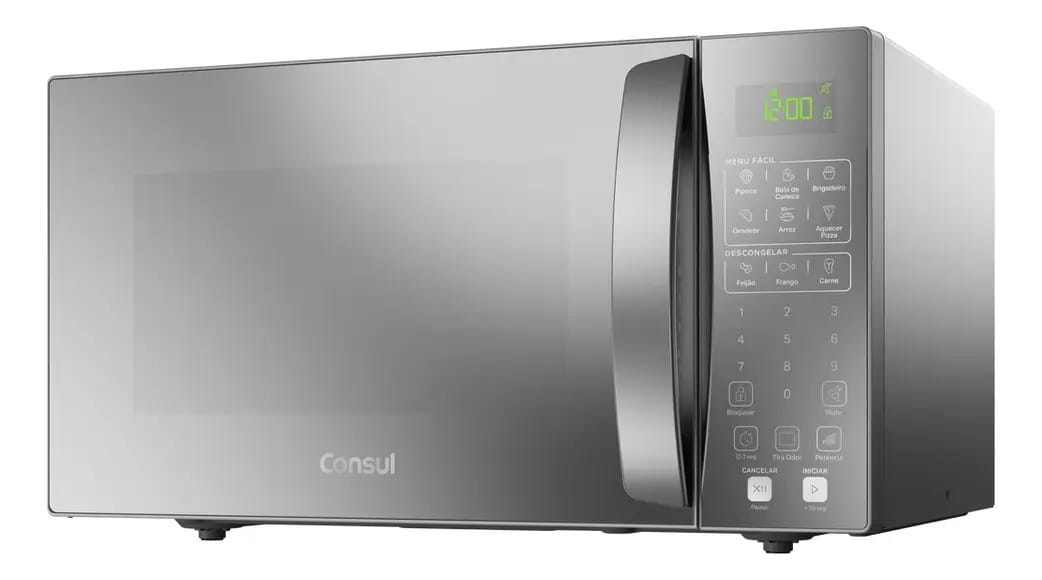 Micro-ondas 32 Litros Cms46ar Cinza Consul