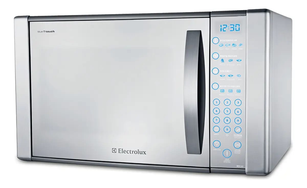 Micro-ondas Grill Electrolux MEC41 aço inoxidável 31L