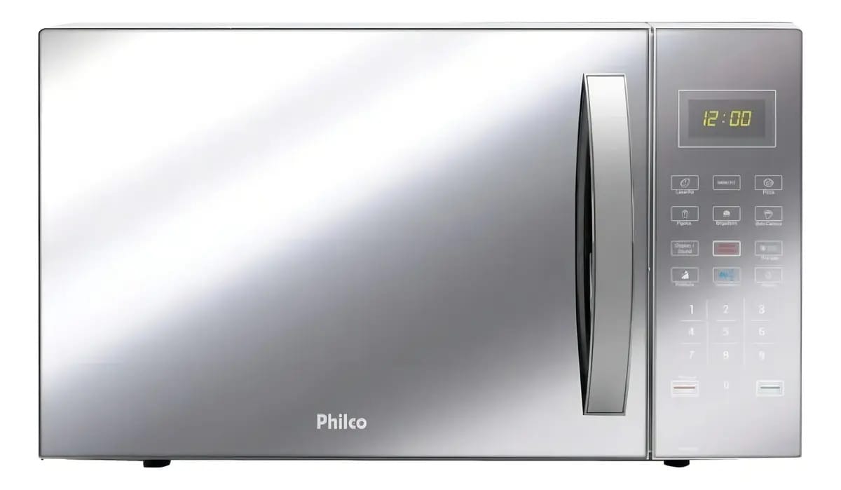 Micro-ondas Philco PMO34 prata 34L