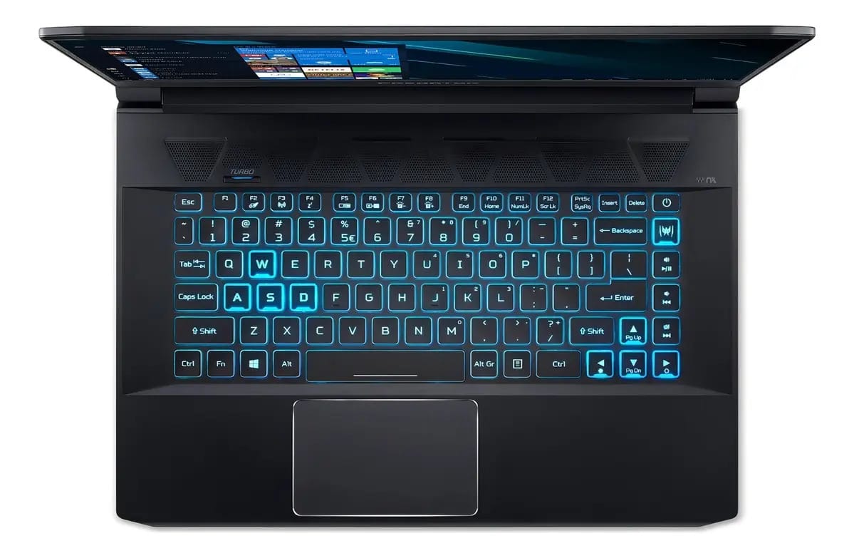 Acer Predator Helios 8750H 16GB RAM 512GB Preto