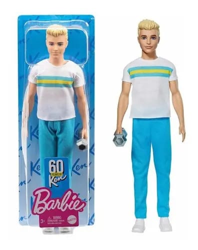 Barbie Ken 60º aniversário Rubio 1984 Great Shape Ken