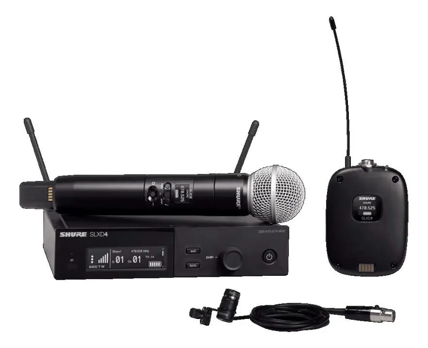 Microfone Shure SLXD124/85-G58
