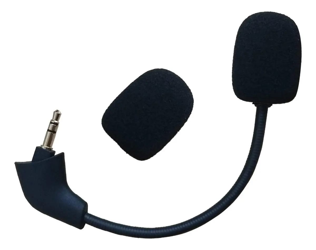 0,138 pol. Microfone de reposição para Kingston Hyperx Clo. Cor Prata